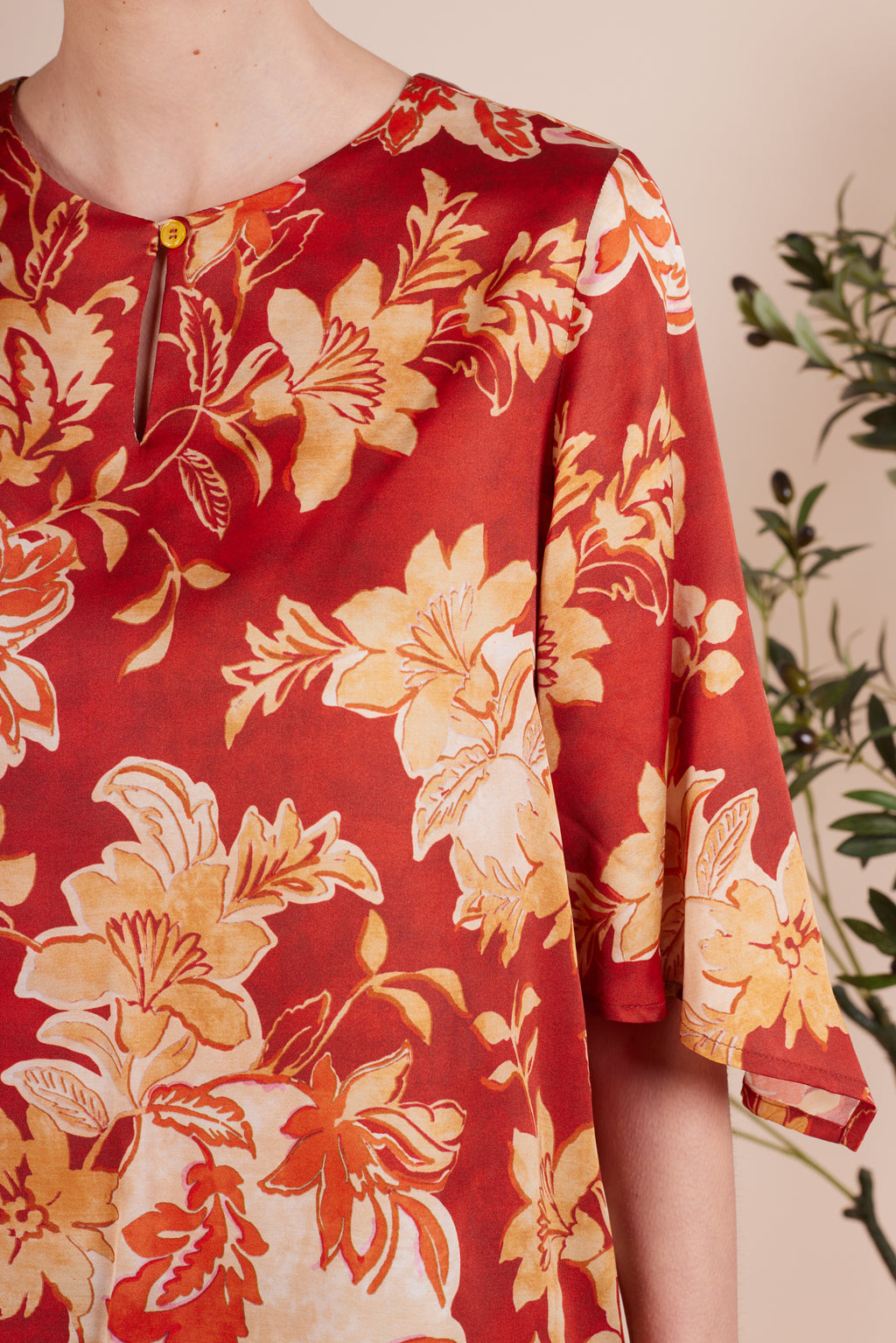 Myra Floral Printed Blouse