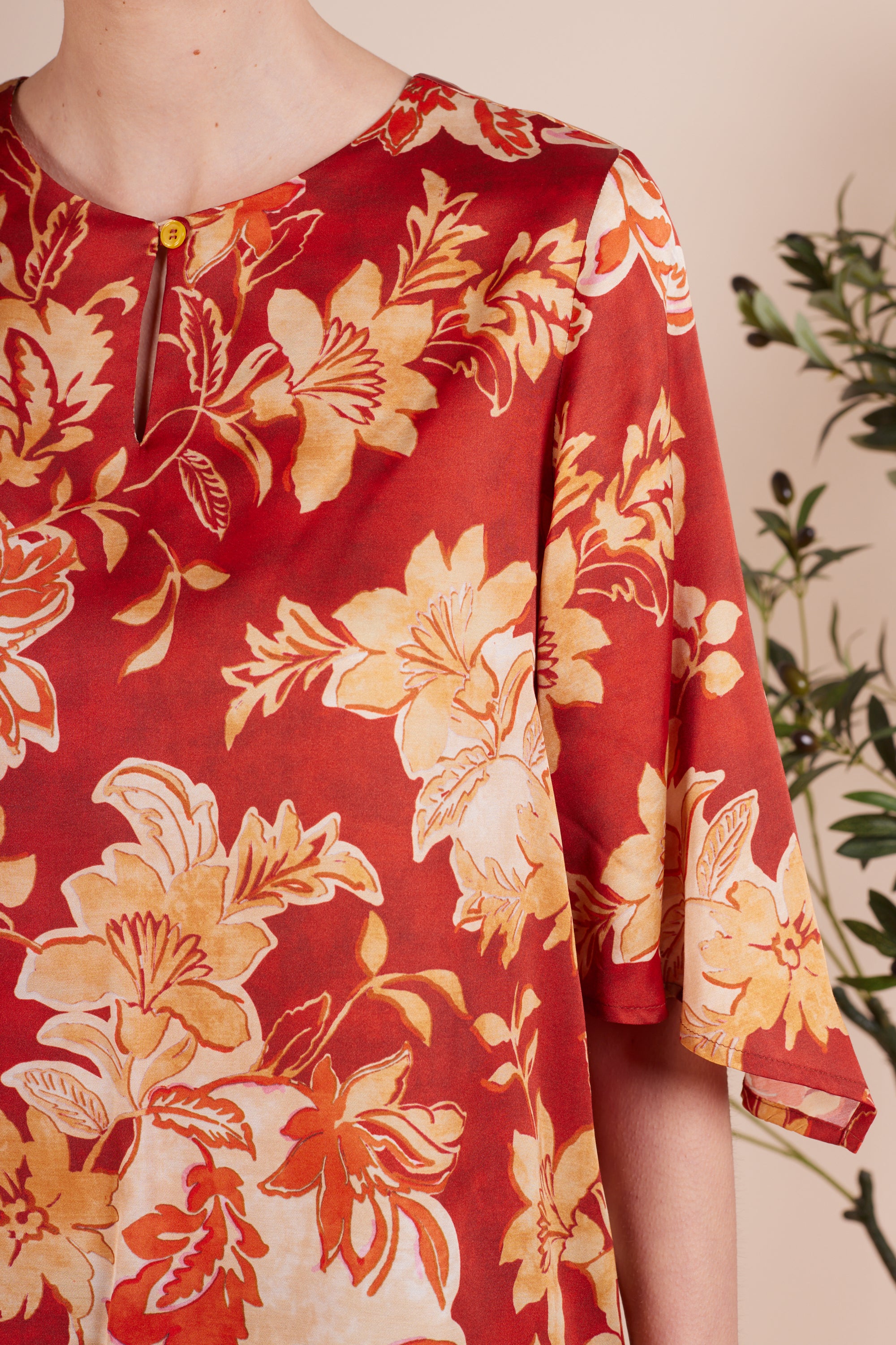 Myra Floral Printed Blouse