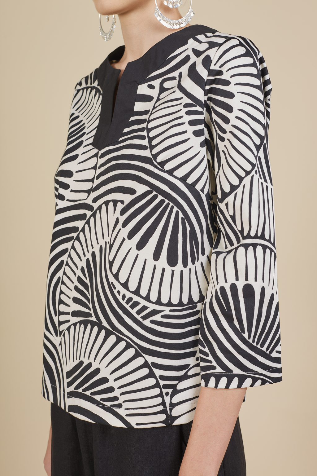 MAYA BATIK PRINTED TOP