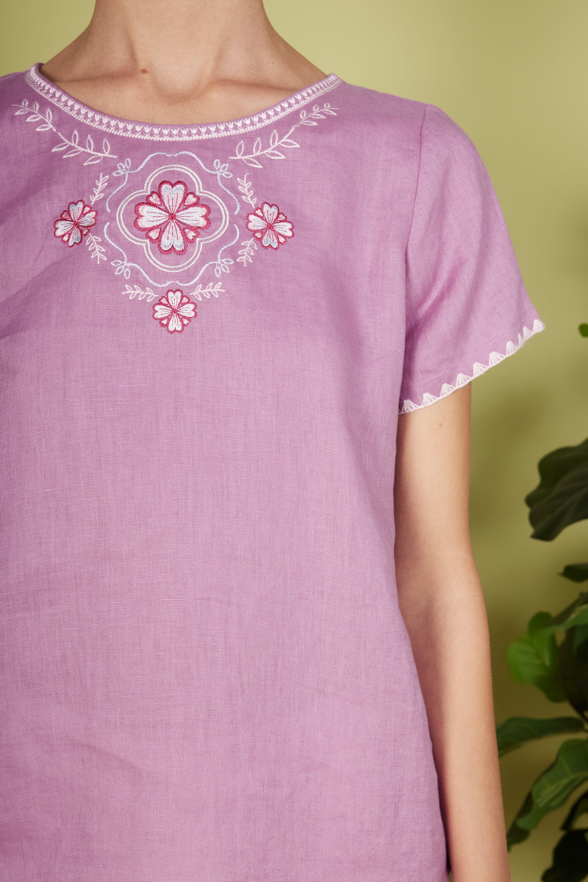 LEWIS CAPSLEEVE TOP