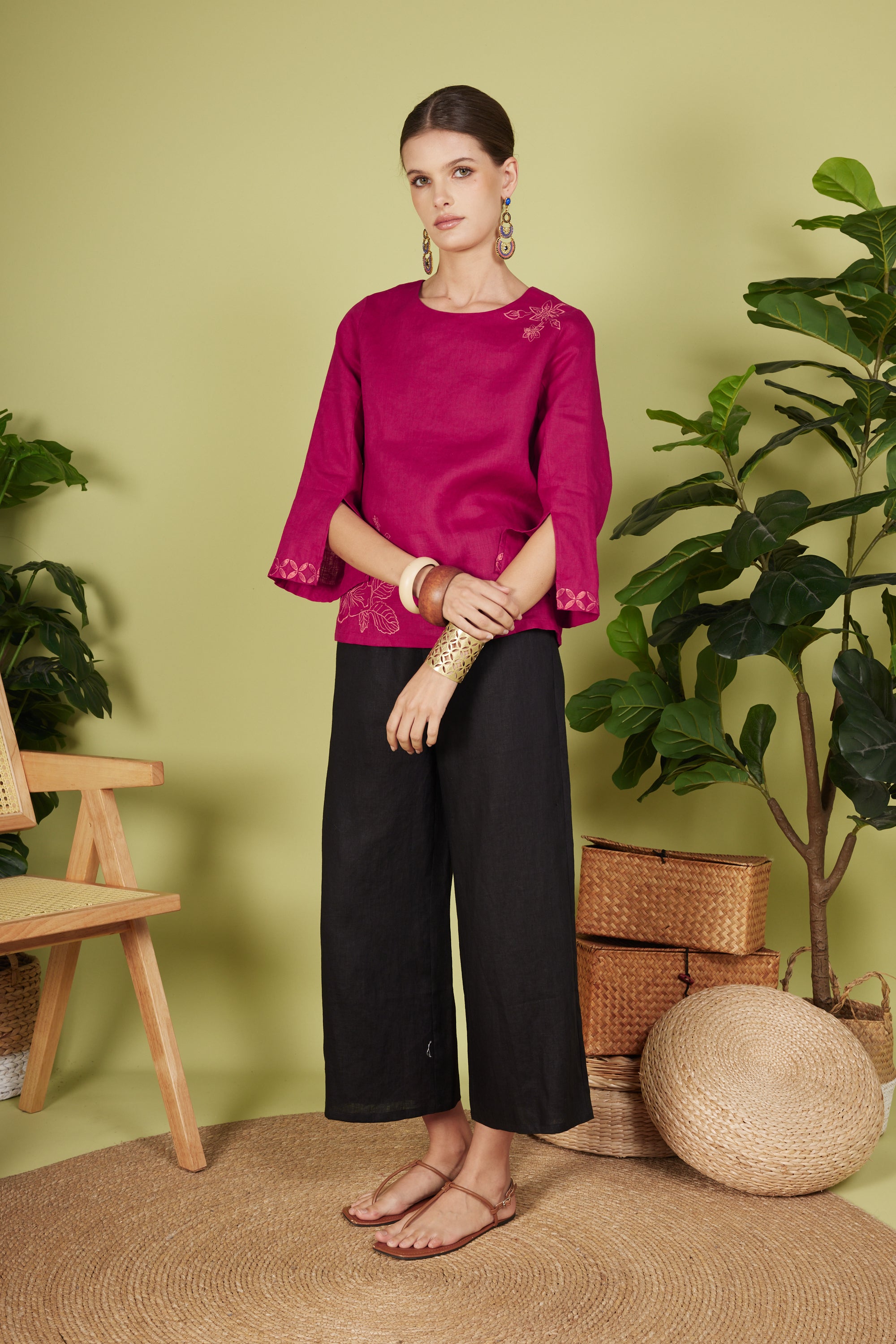 SHARON LONG SLEEVE TOP