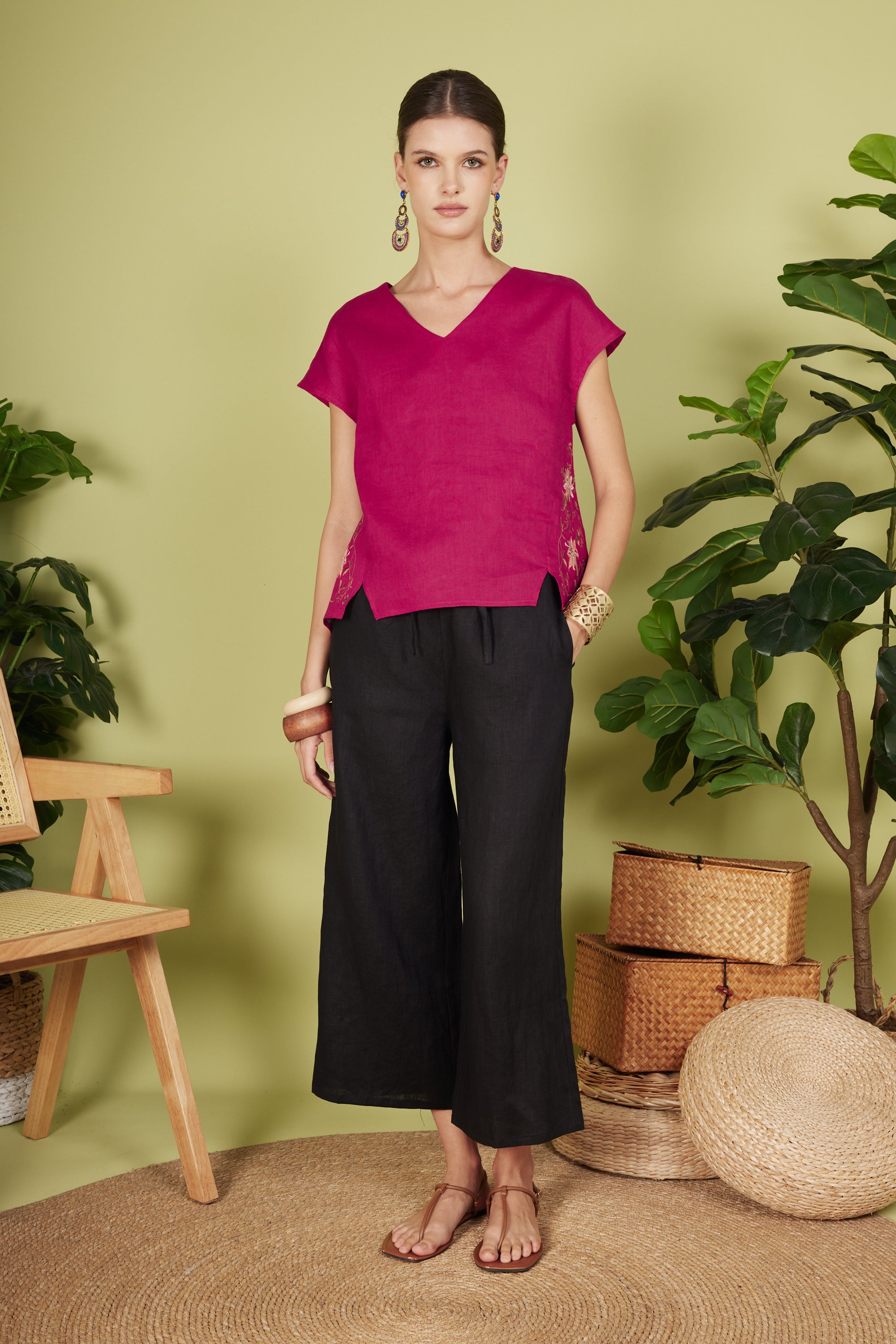 LILIAN SHORT SLEEVE TOP