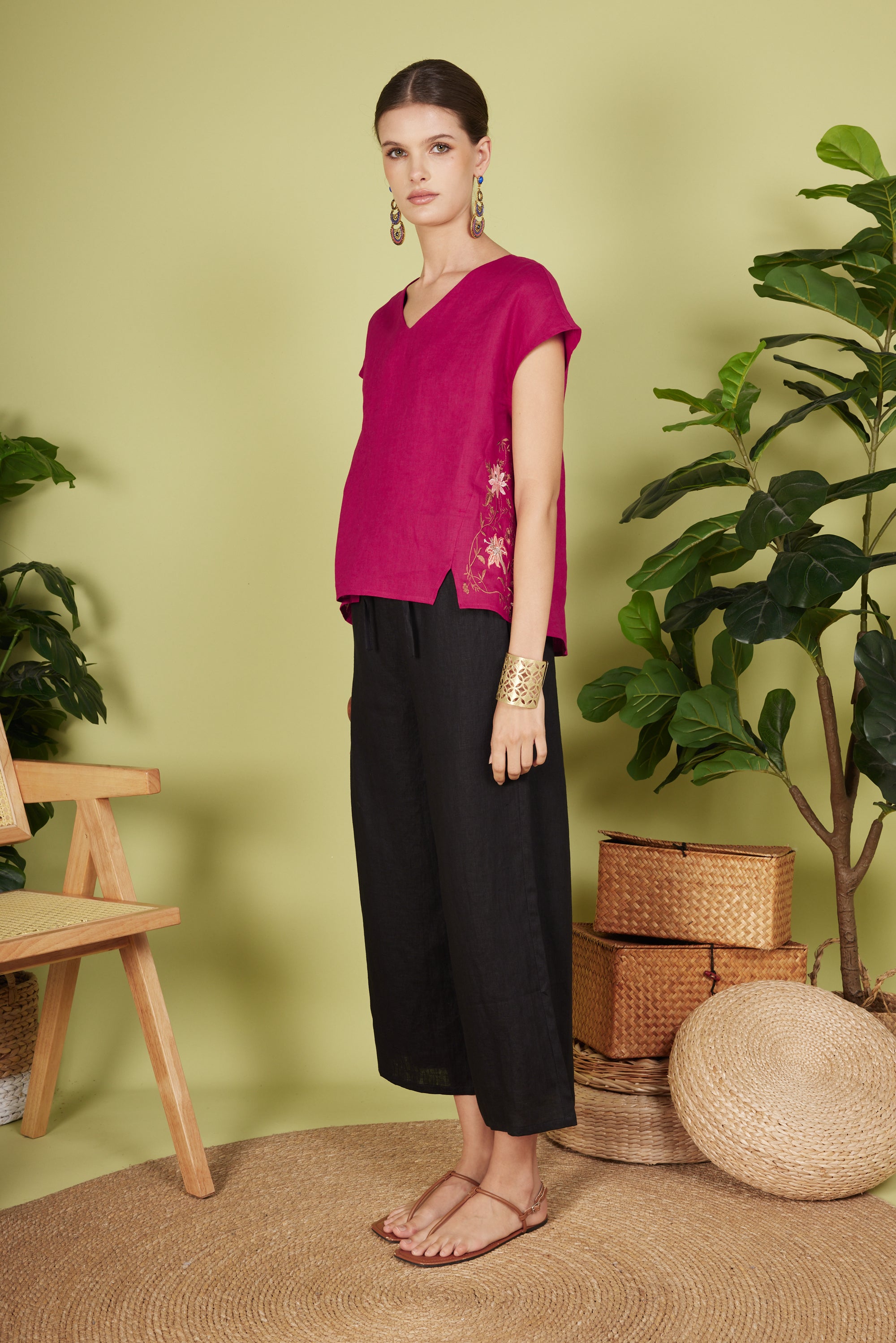 LILIAN SHORT SLEEVE TOP