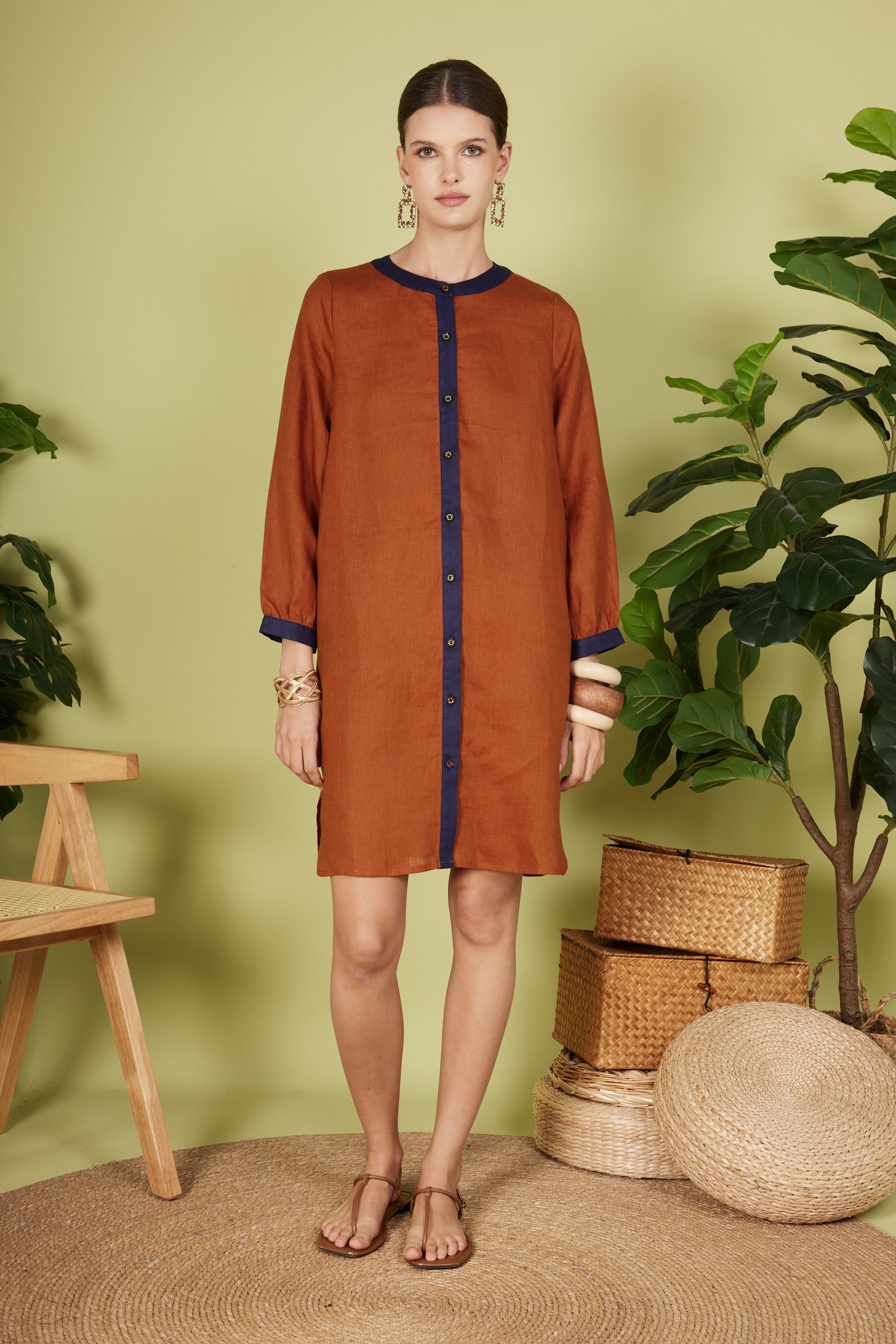 BRENDA MIDI TUNIC
