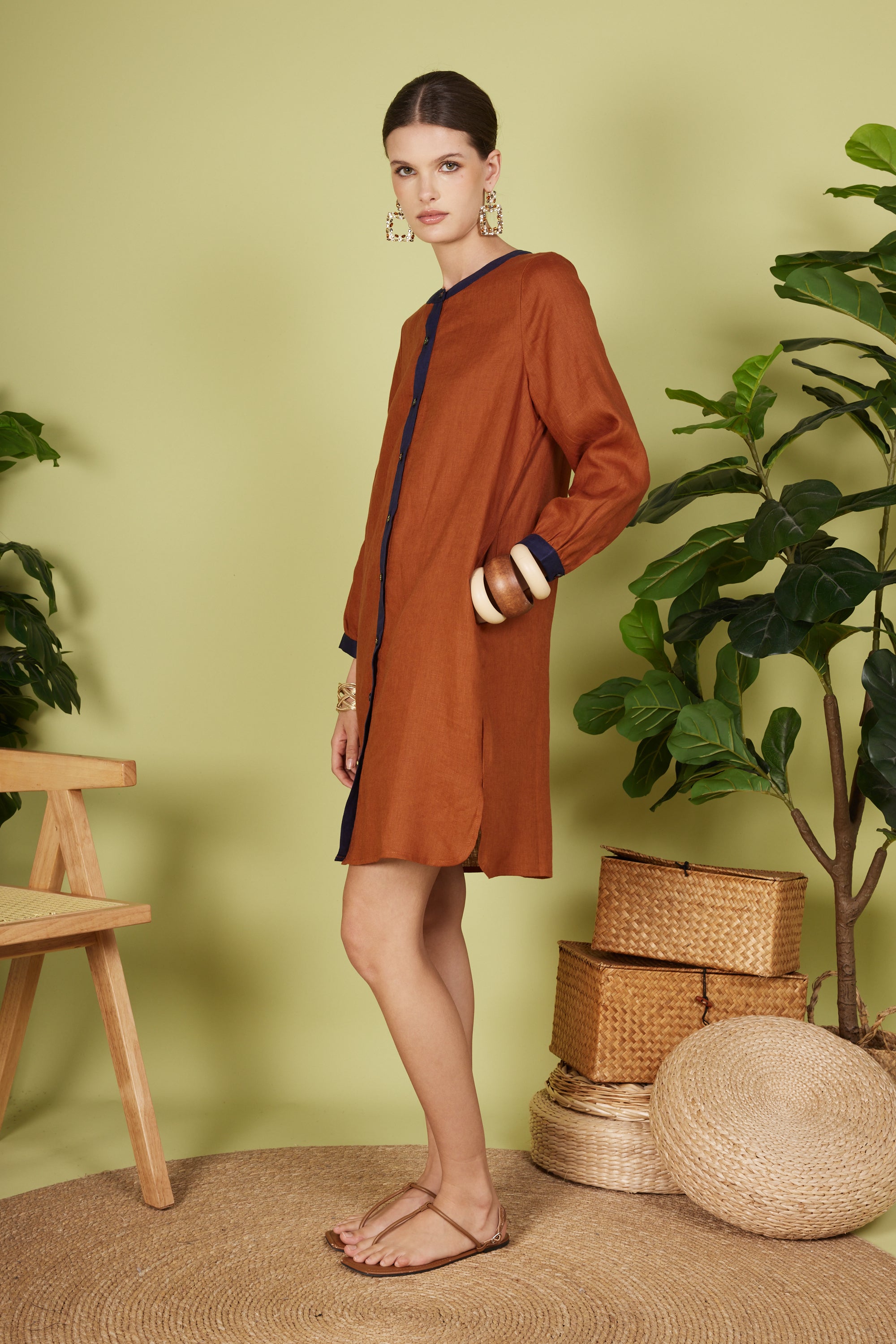 BRENDA MIDI TUNIC