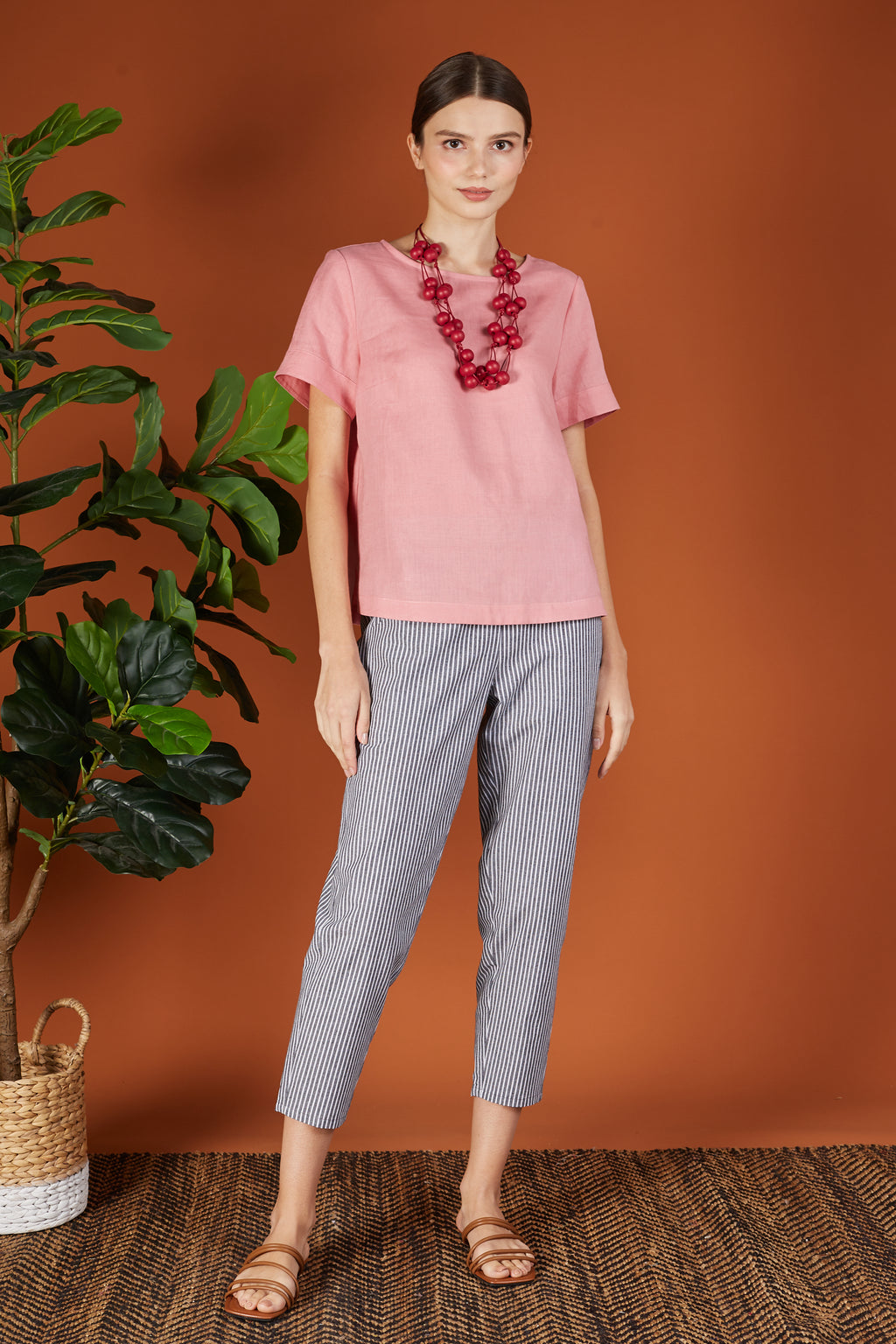 Summer Striped Pants