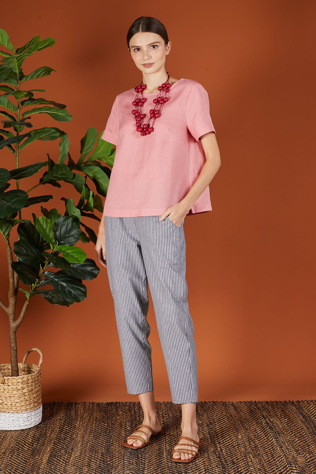 Summer Striped Pants