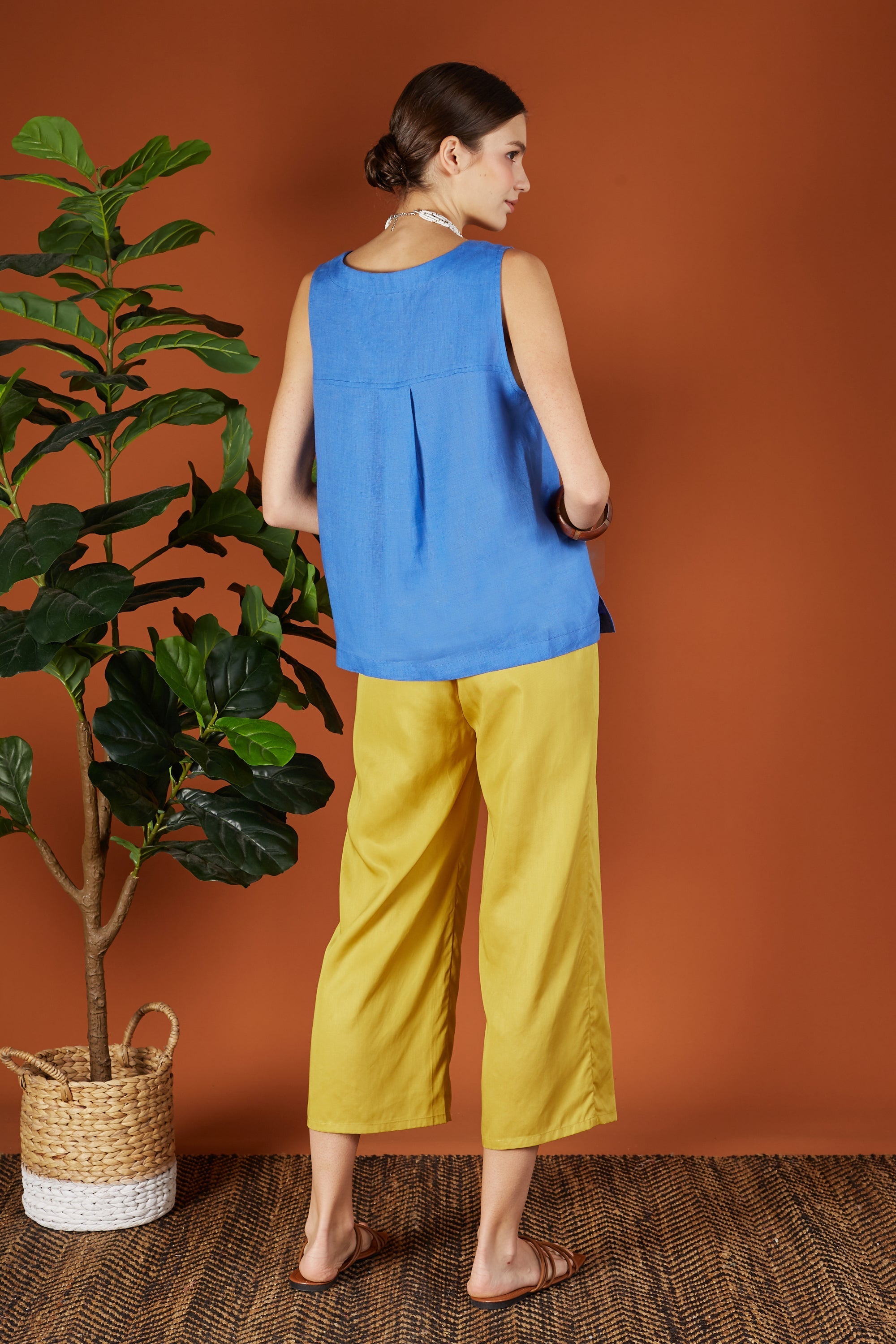 Gorly Round Neck Basic Top