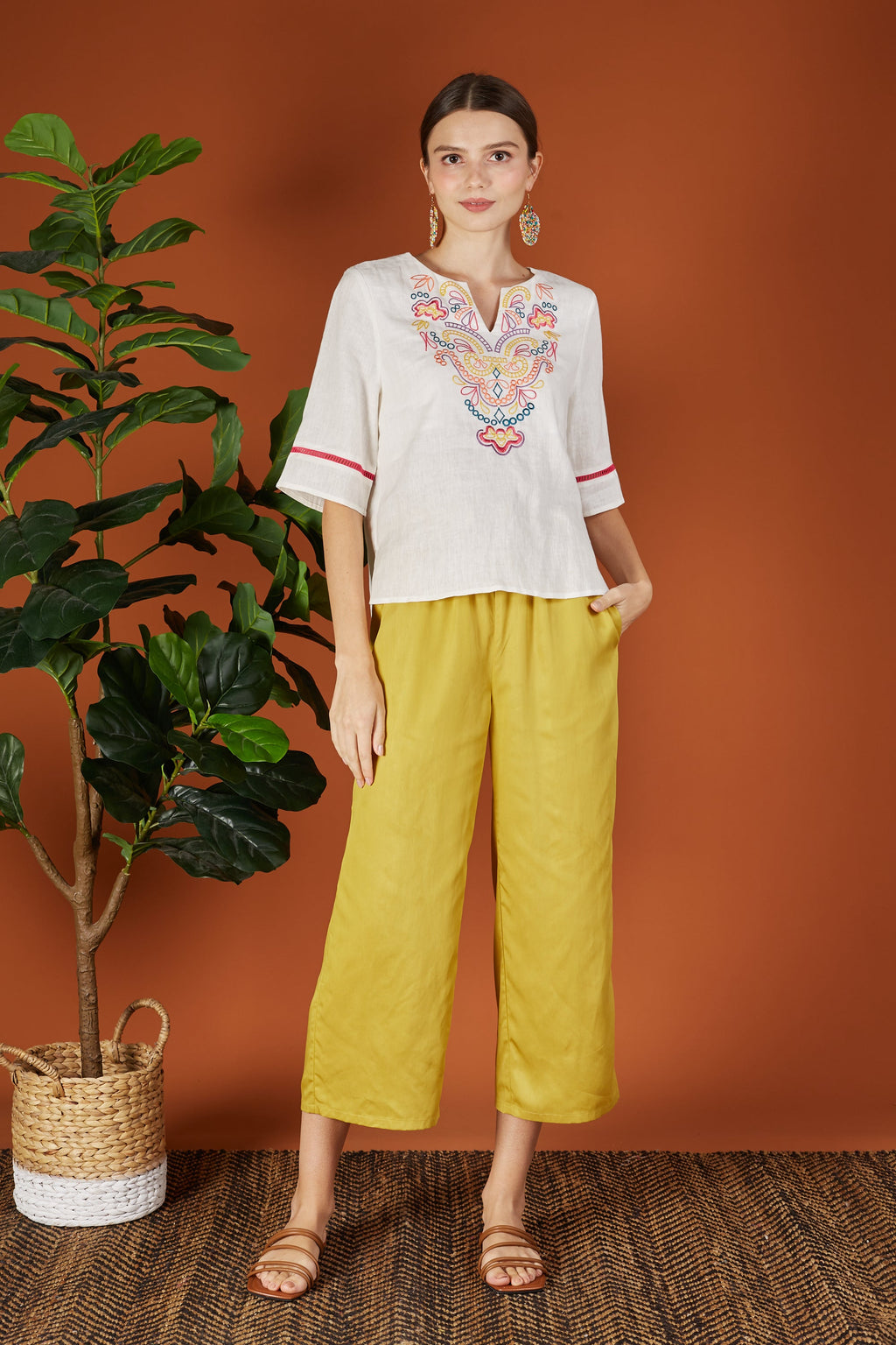 Eloise Embroidery Blouse