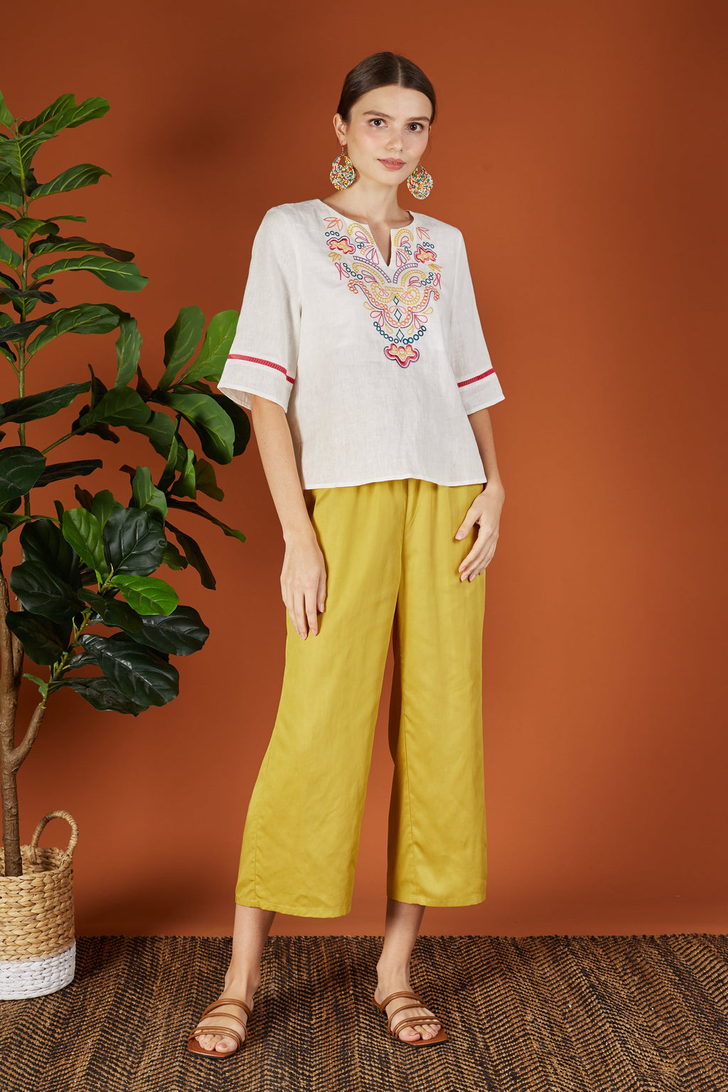 Eloise Embroidery Blouse