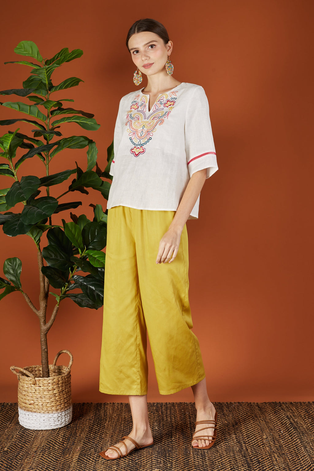 Eloise Embroidery Blouse