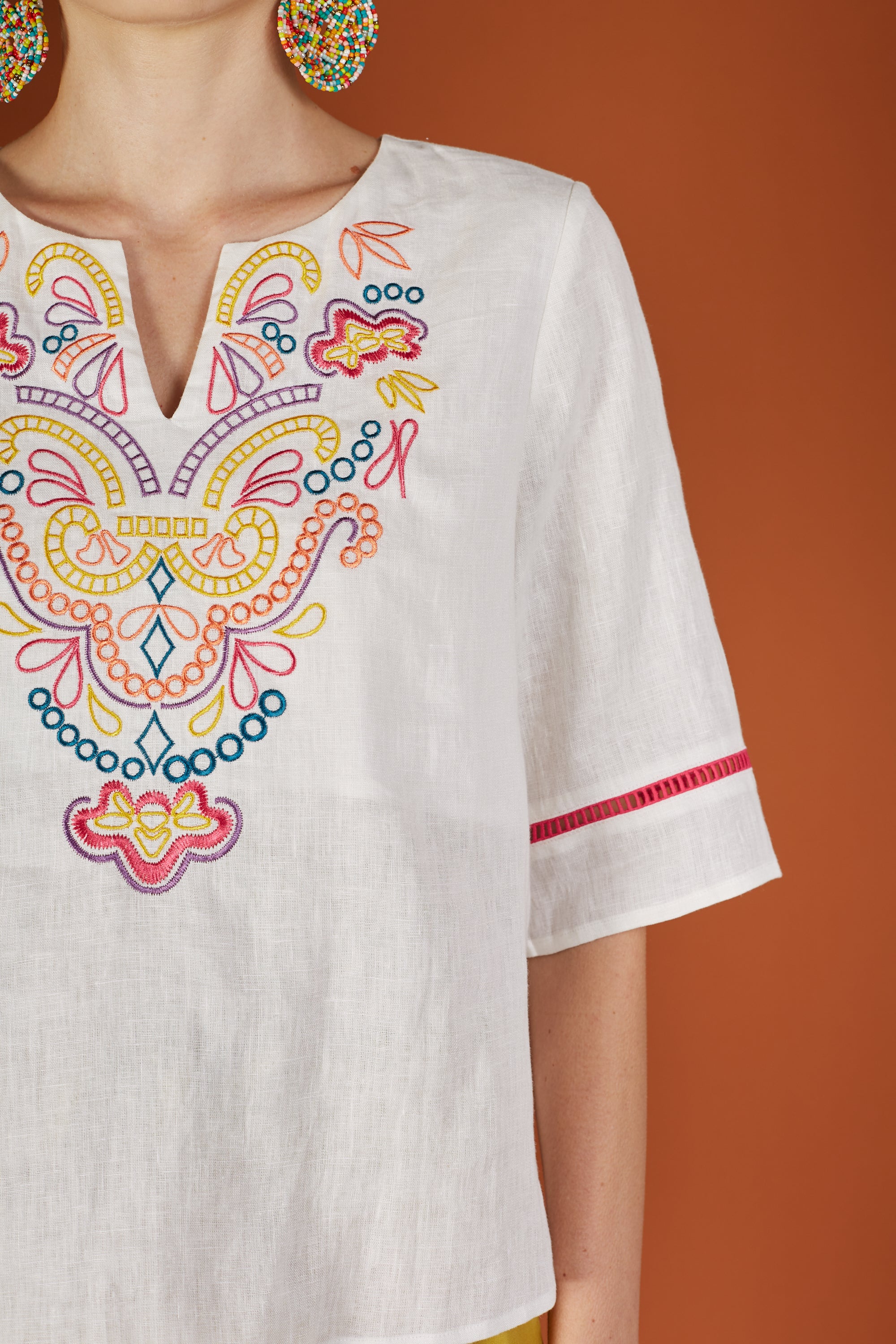 Eloise Embroidery Blouse