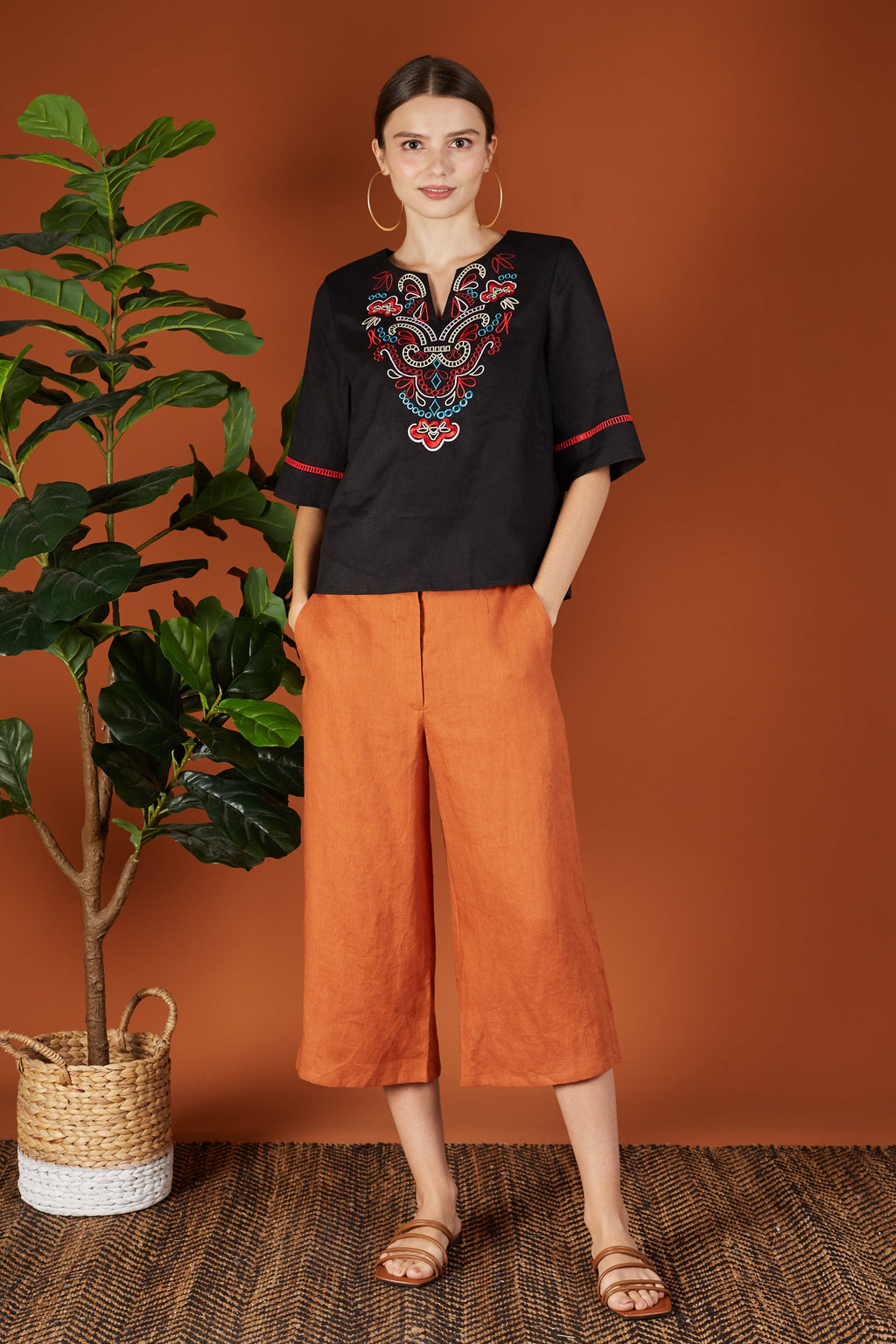 Eloise Embroidery Blouse