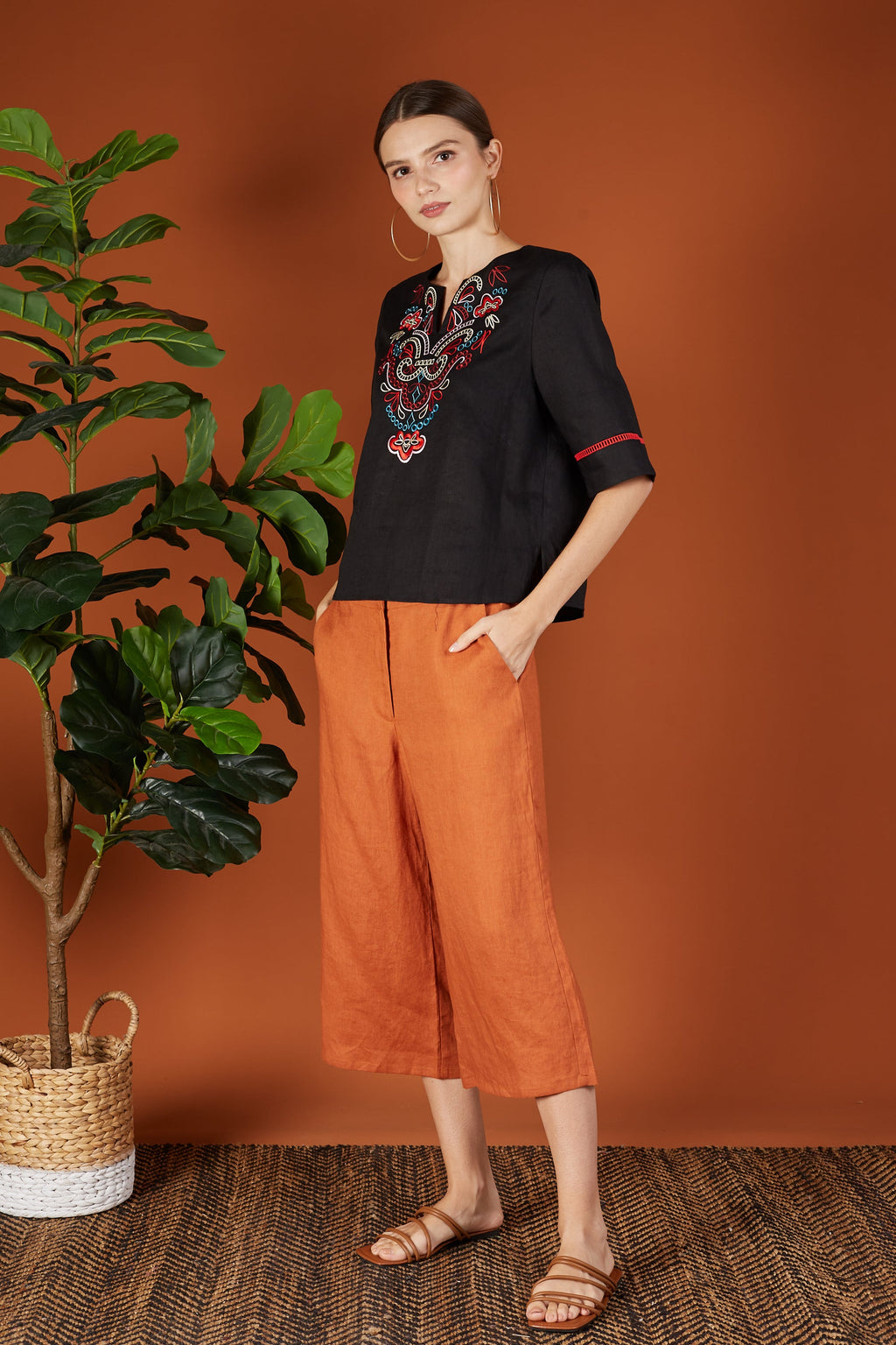 Eloise Embroidery Blouse