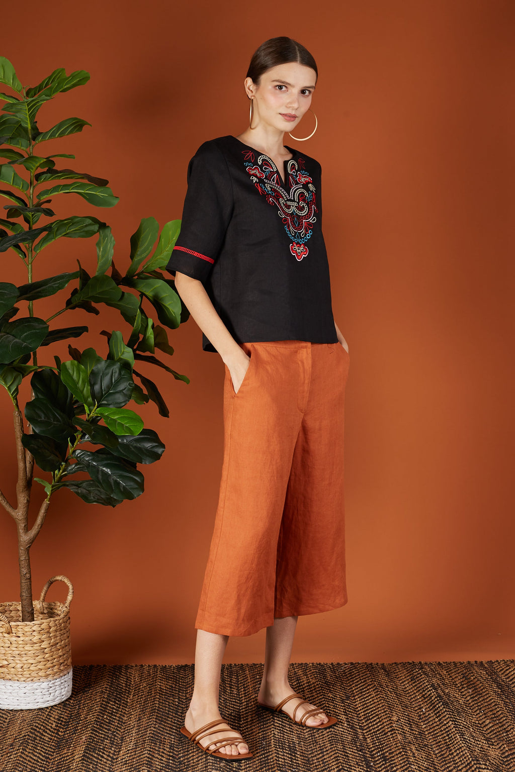 Eloise Embroidery Blouse