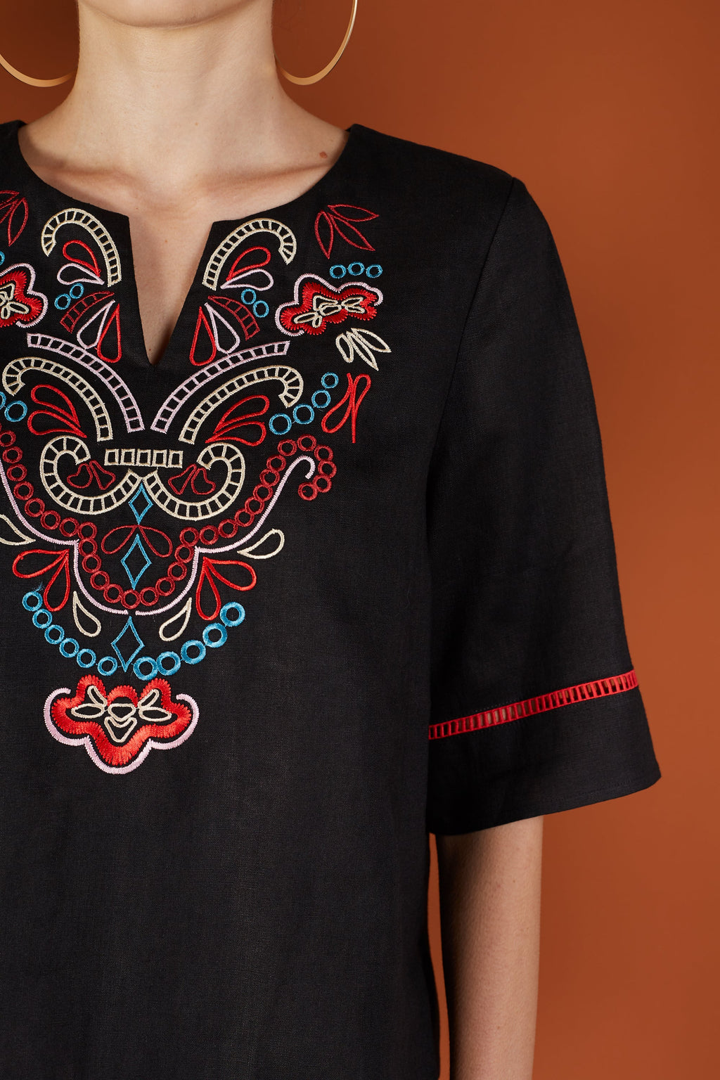 Eloise Embroidery Blouse