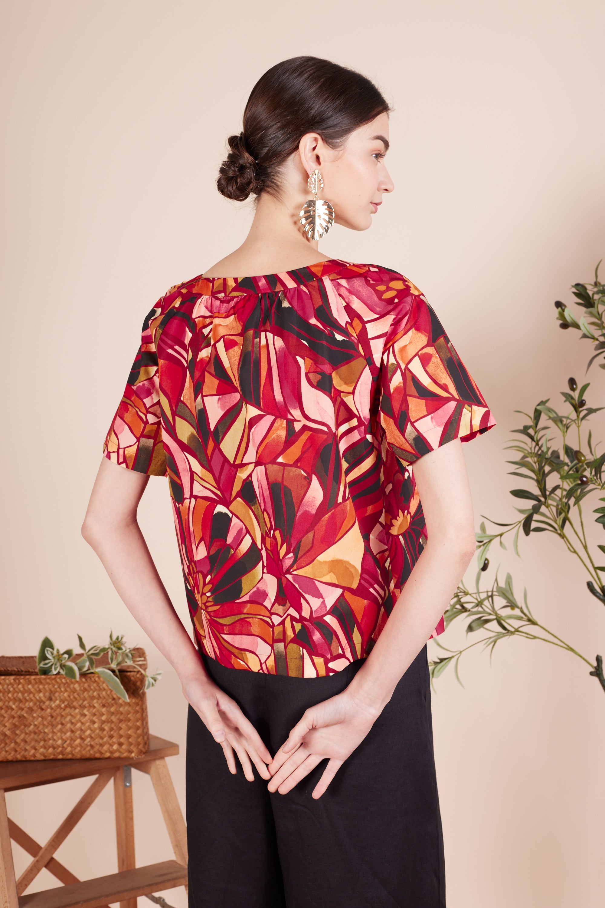 Isabela Floral Printed Blouse