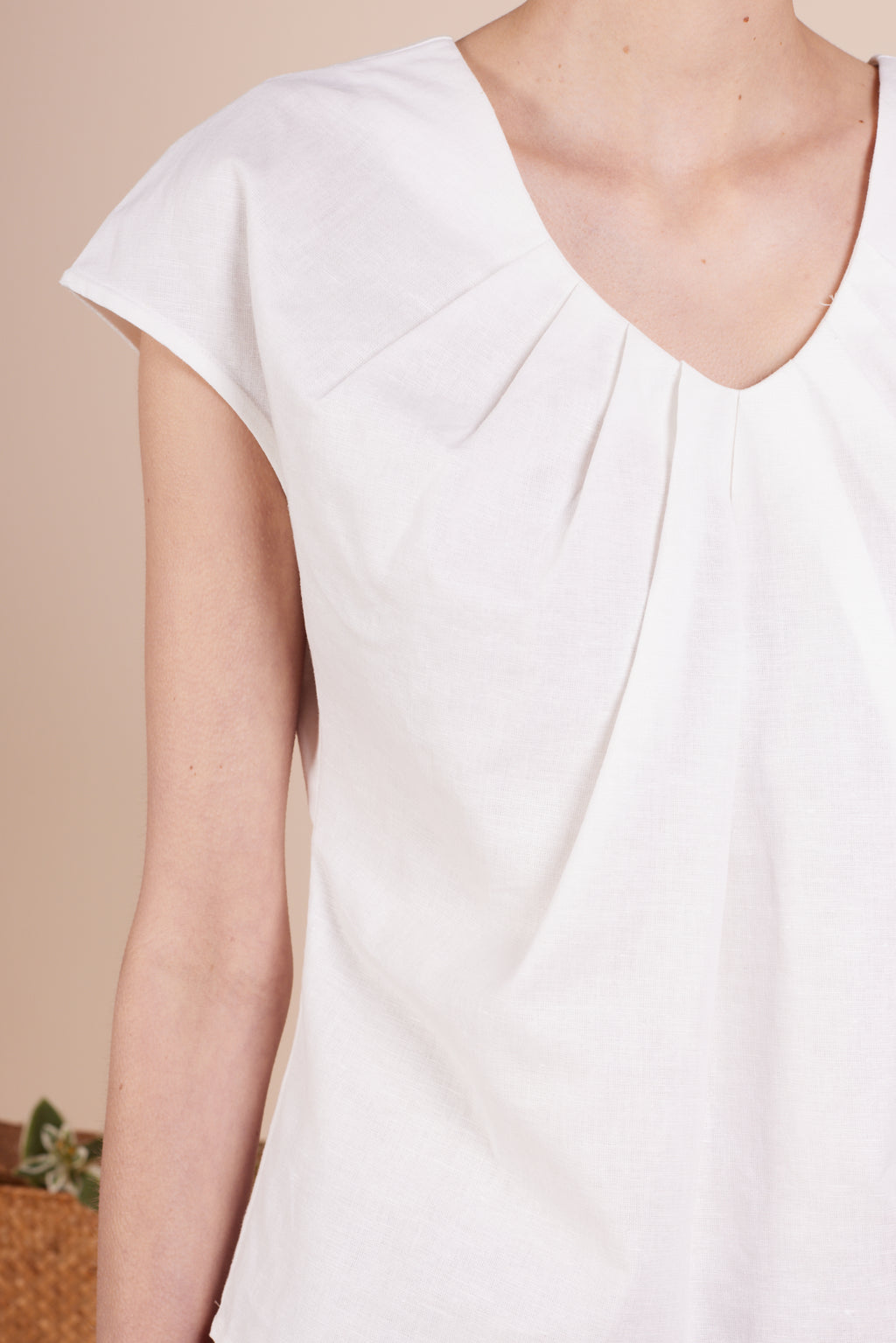 Elise Cap Sleeve Top