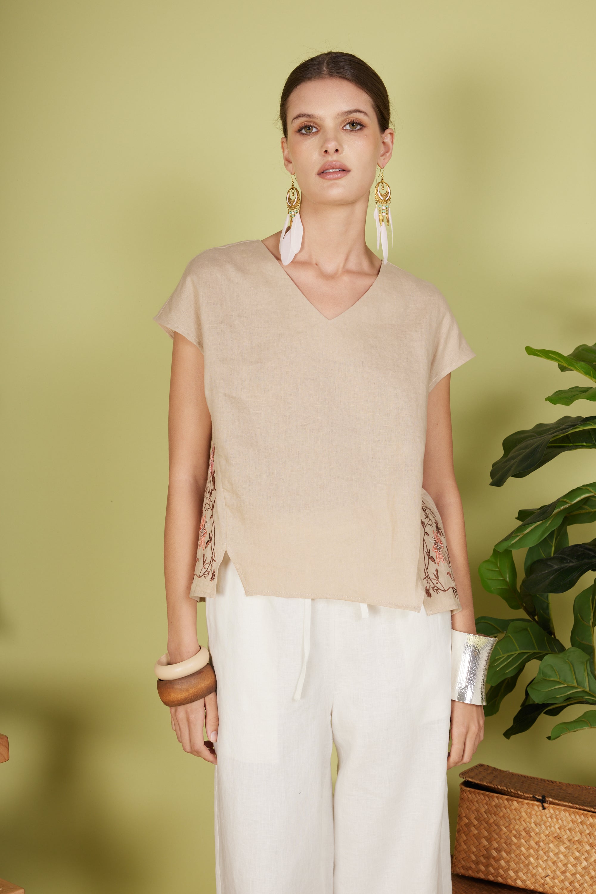LILIAN SHORT SLEEVE TOP