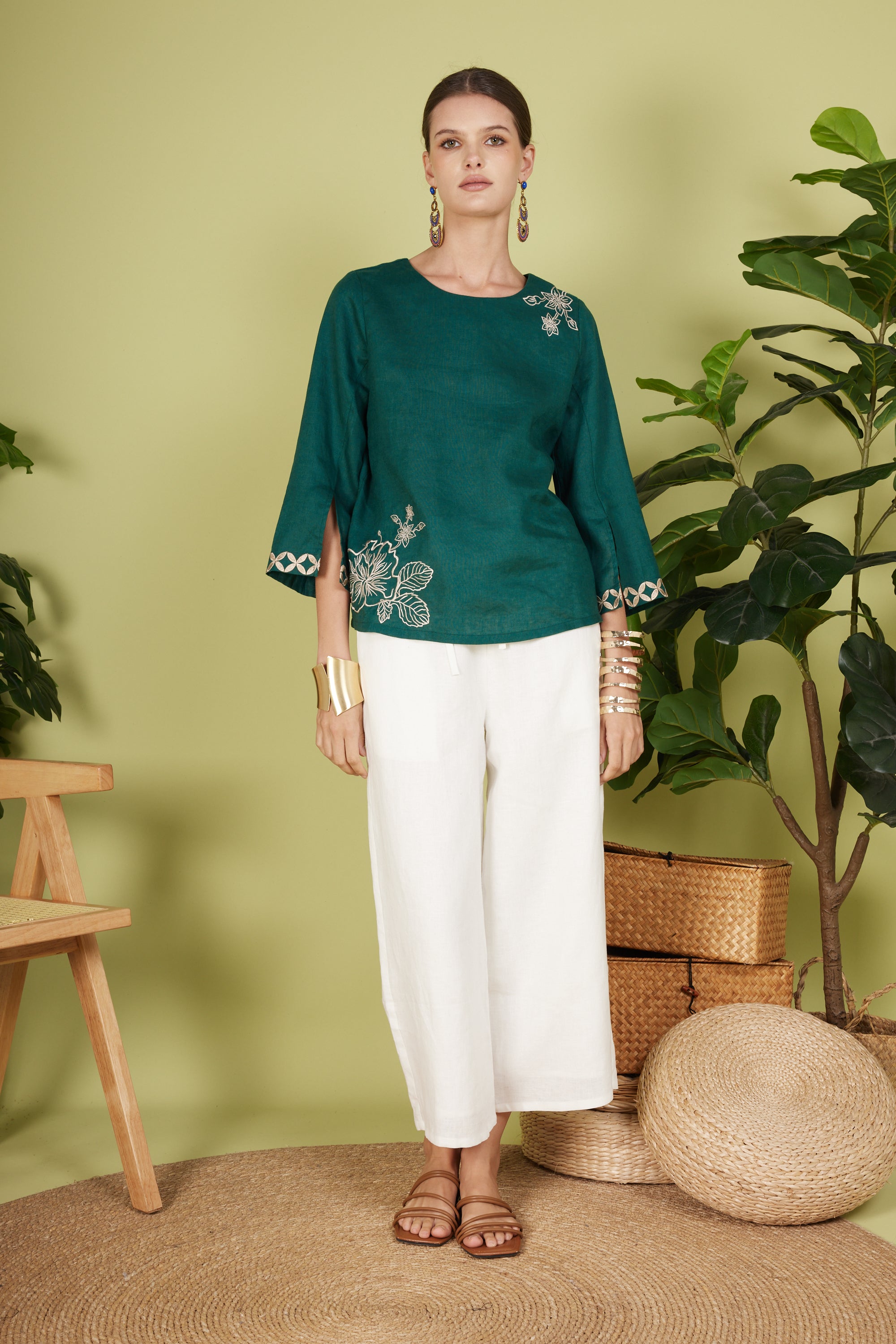 SHARON LONG SLEEVE TOP