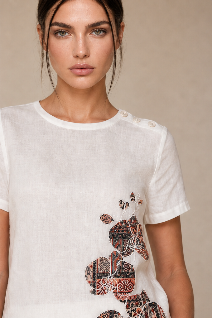 SUSAN SHORT SLEEVE TOP