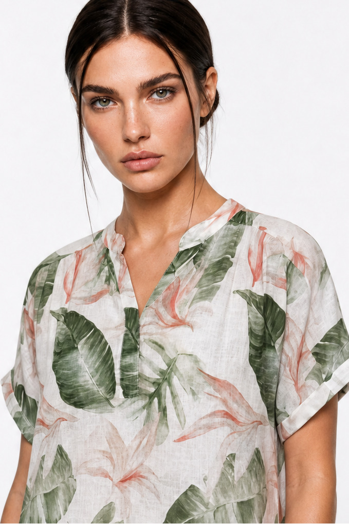 VERDE PRINTED TOP