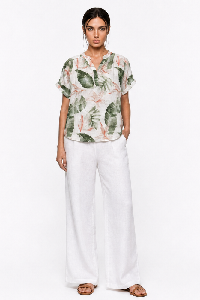 VERDE PRINTED TOP