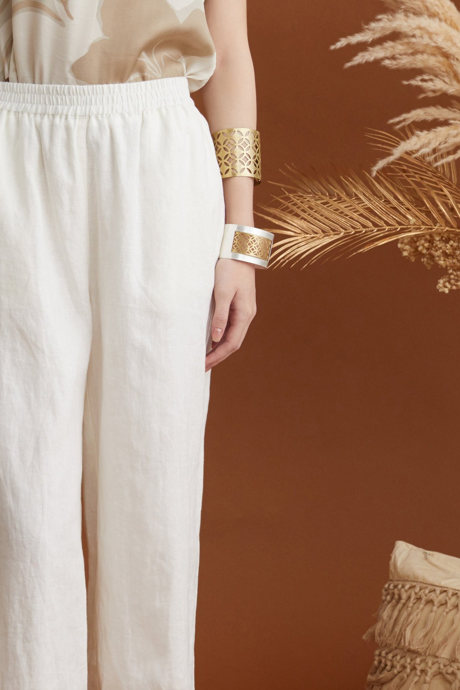 UNNA WIDE LEG TROUSERS