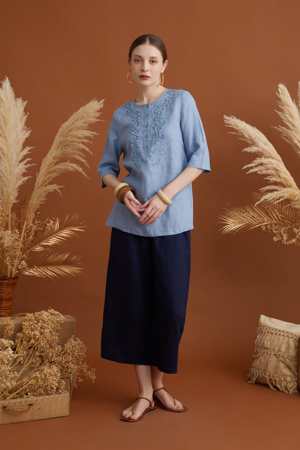 NUR BEADED TUNIC