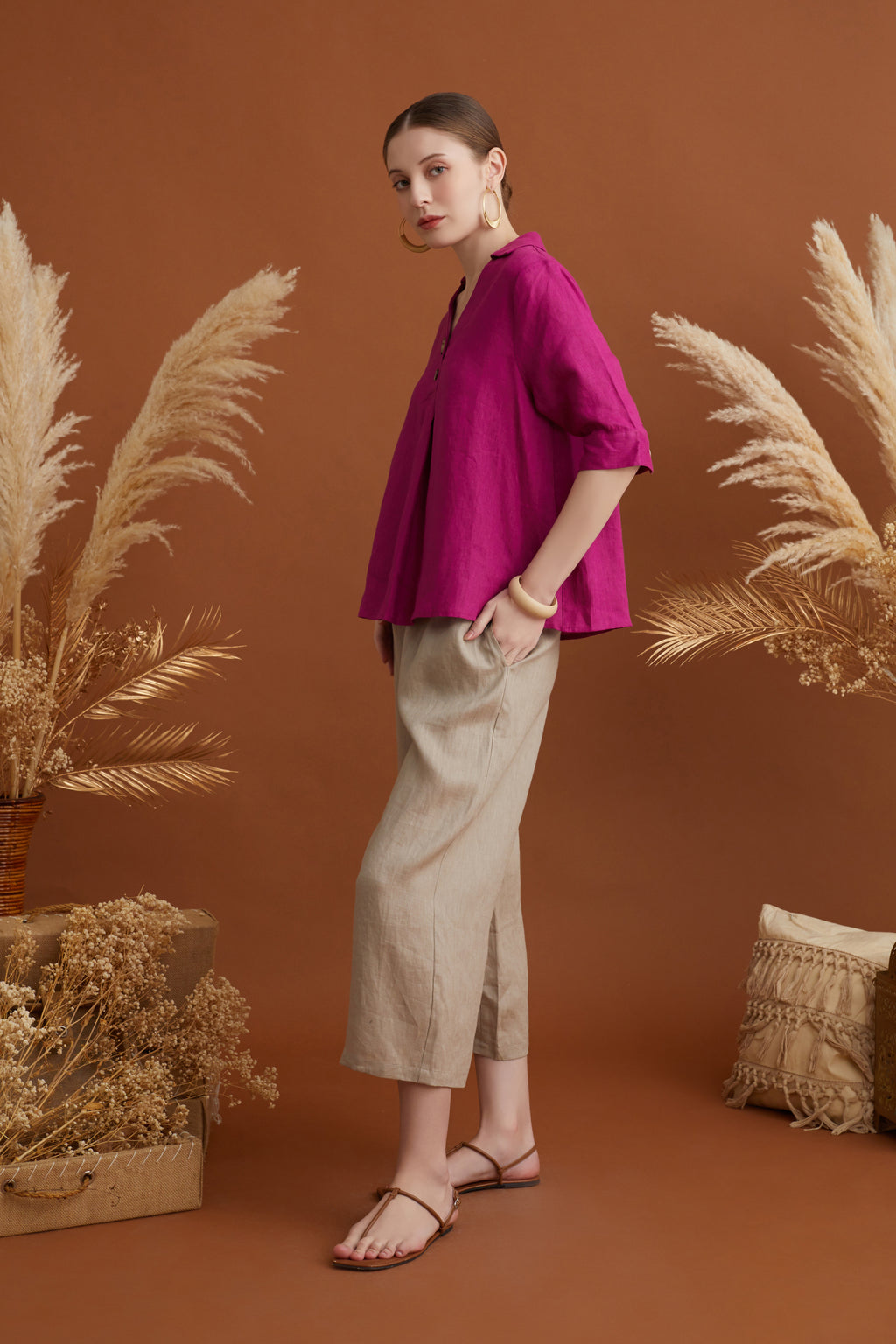 JULIE CASUAL SHIRT BLOUSE