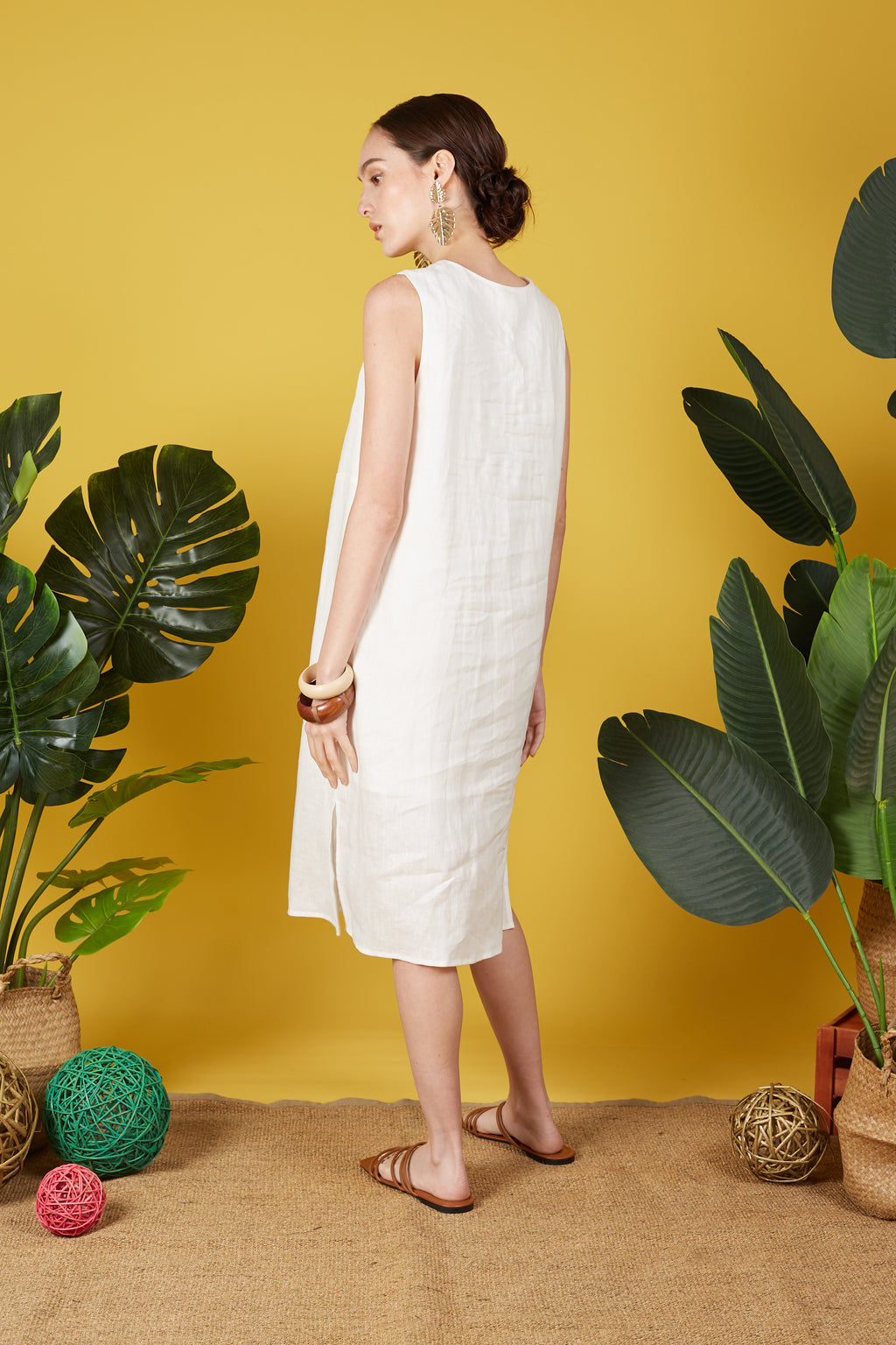 Ellie Embroidery Midi