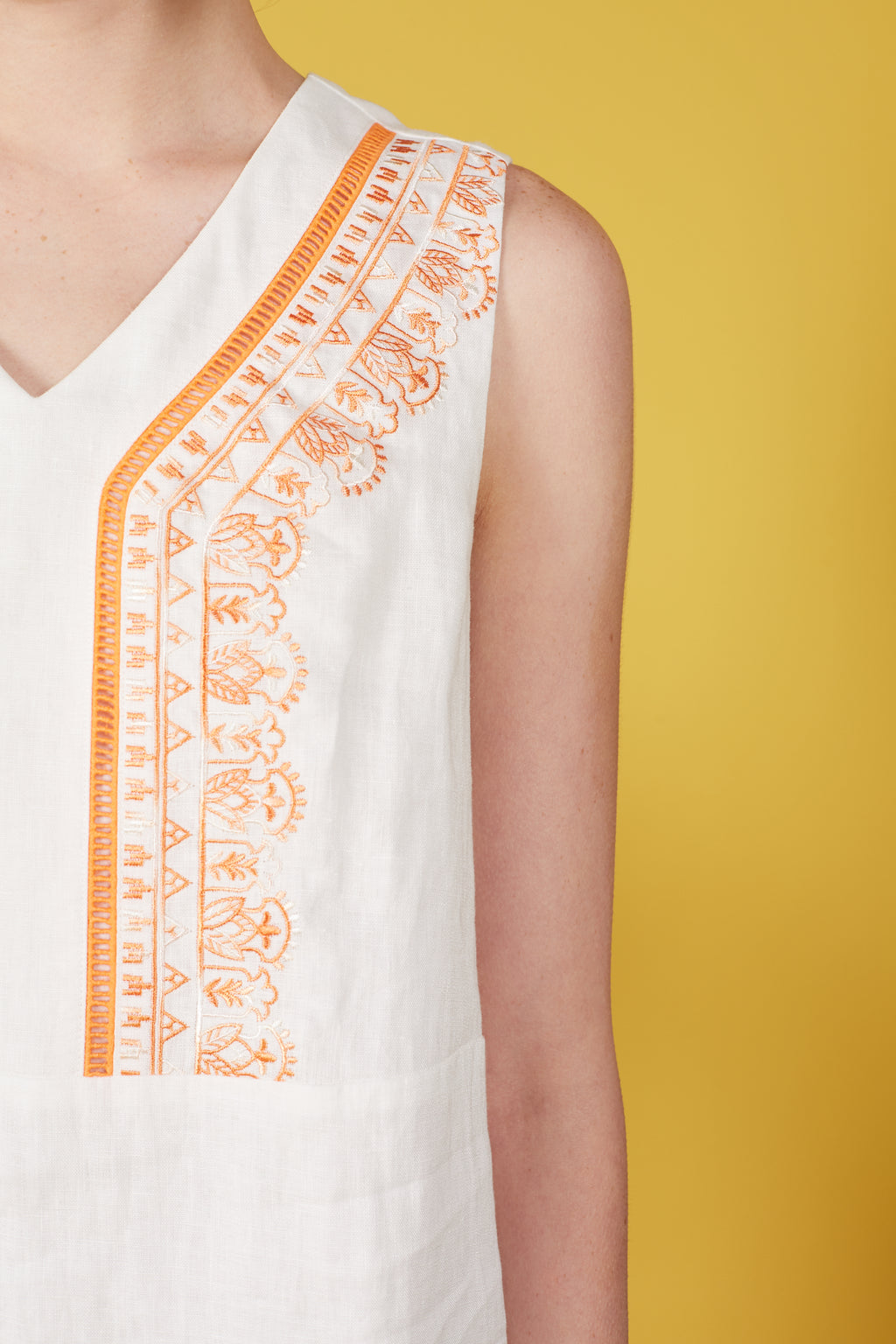 Ellie Embroidery Midi