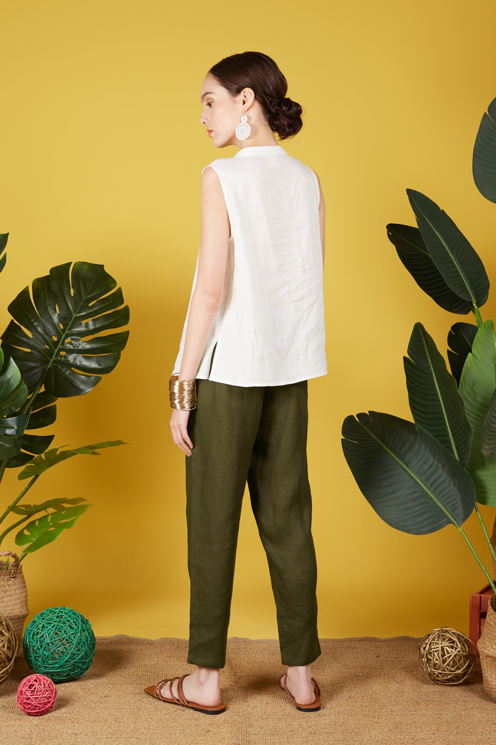 Shaani Slim Cut Trousers