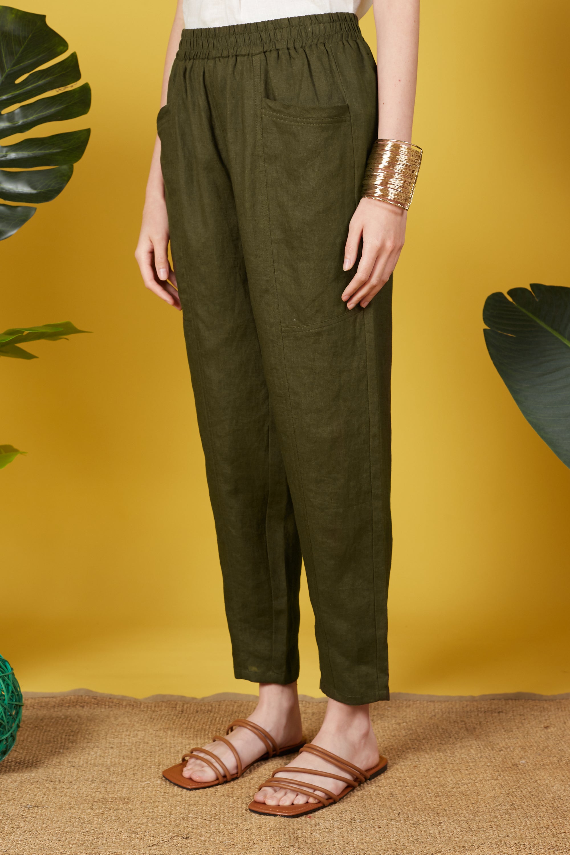 Shaani Slim Cut Trousers