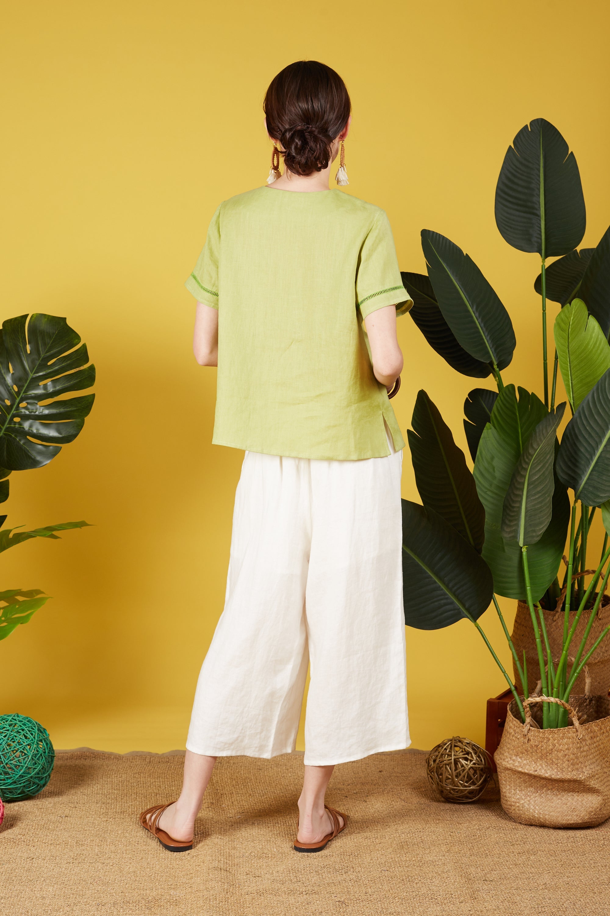 Ellie Embroidery Top