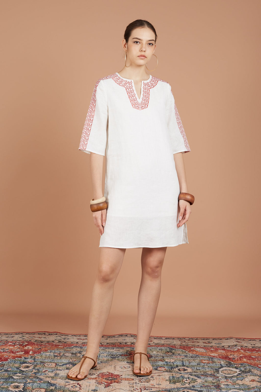 Asha Embroidery Dress