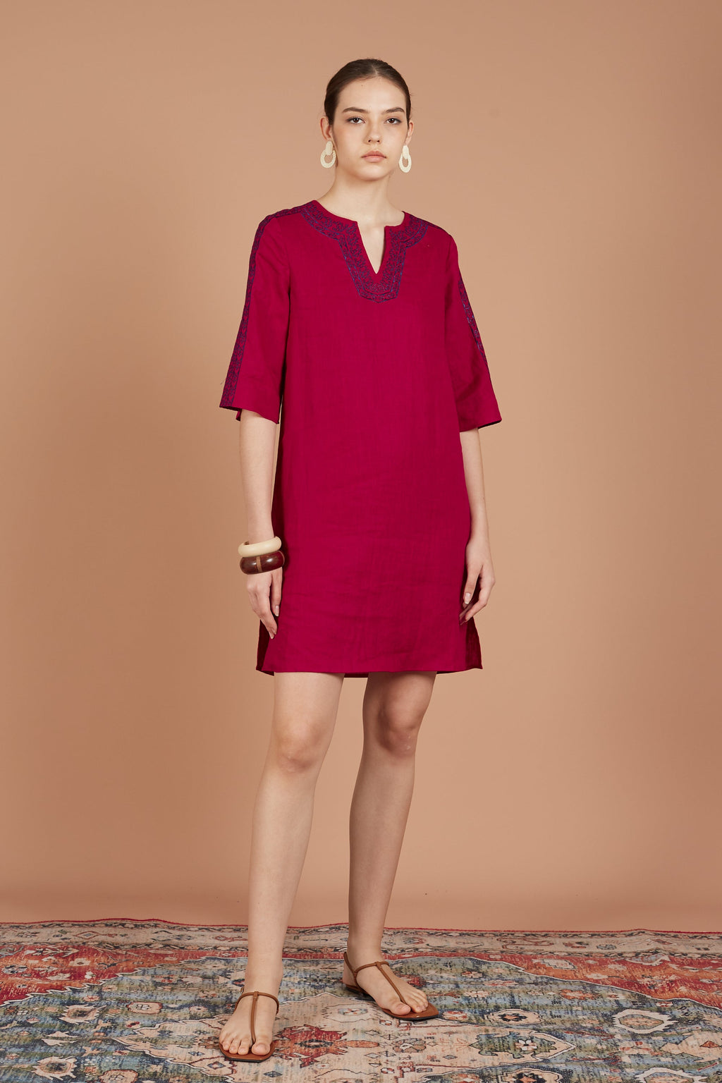 Asha Embroidery Dress