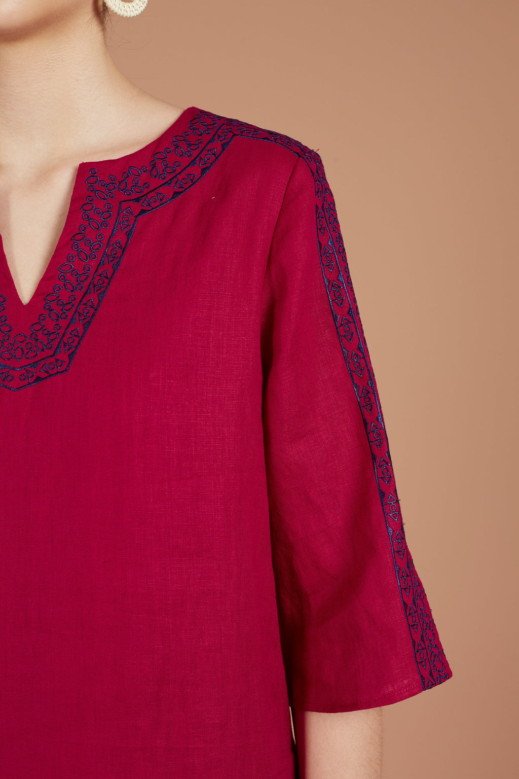 Asha Embroidery Dress