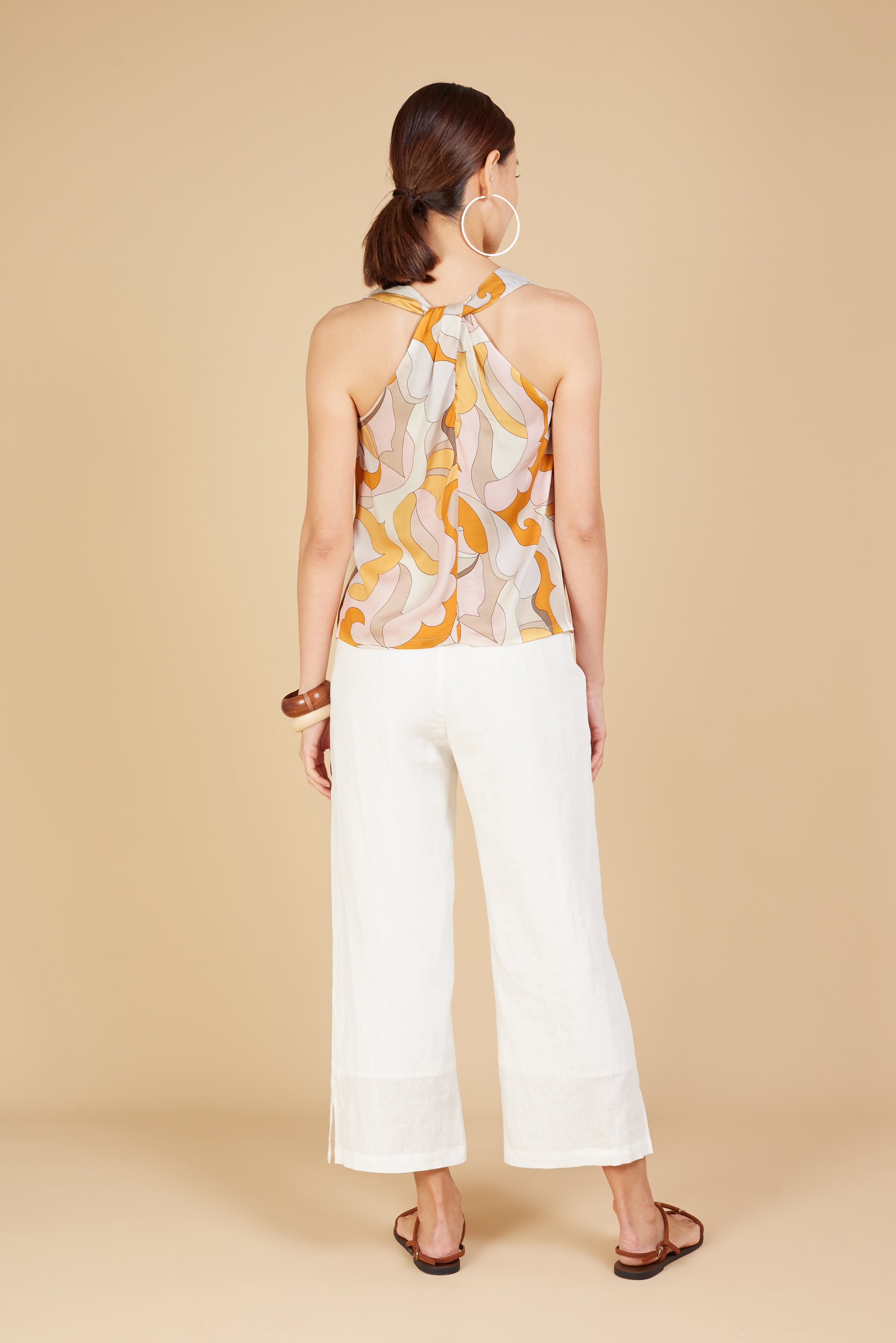 Lausry Summer Twisted Top